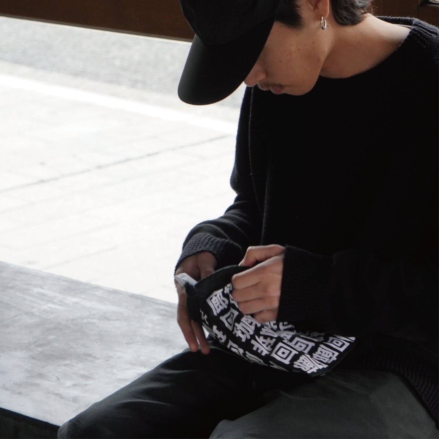 Original drawstring gift set (3 black and 3 white drip bags)